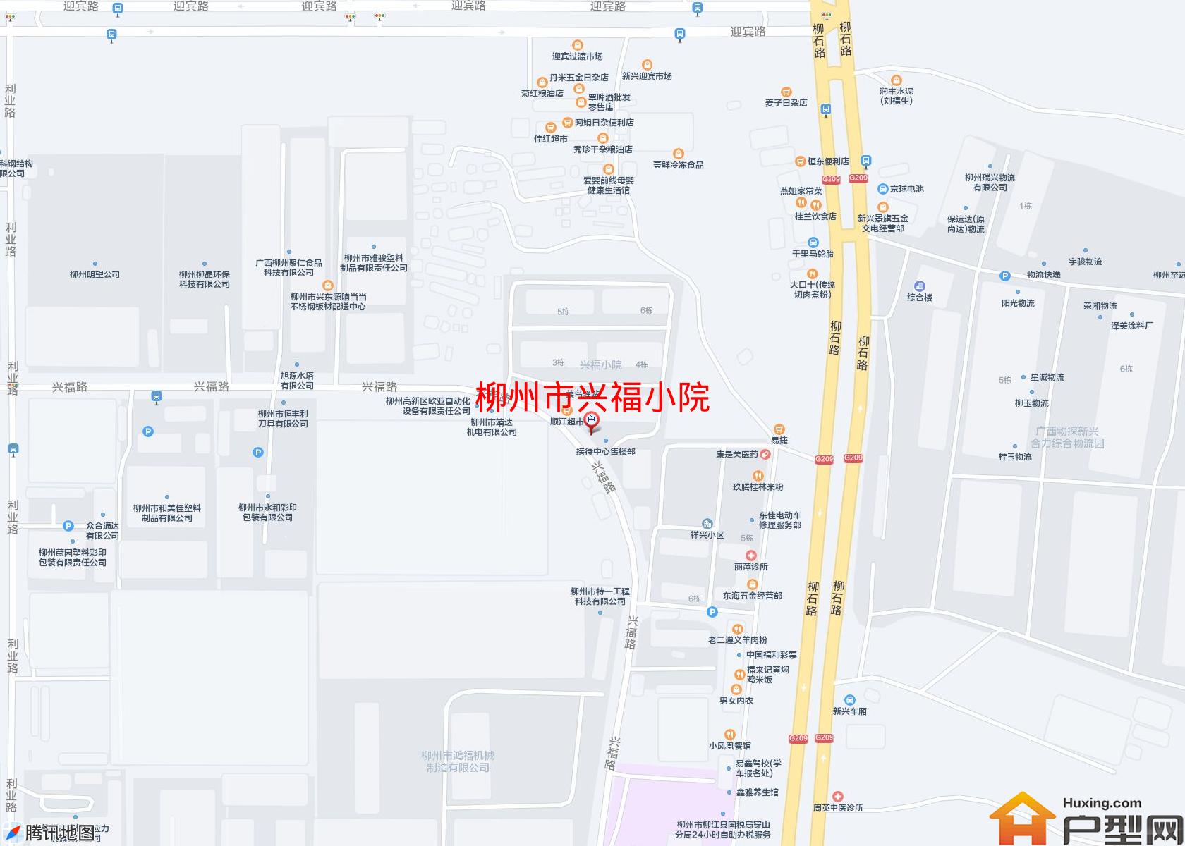兴福小院小区 - 户型网