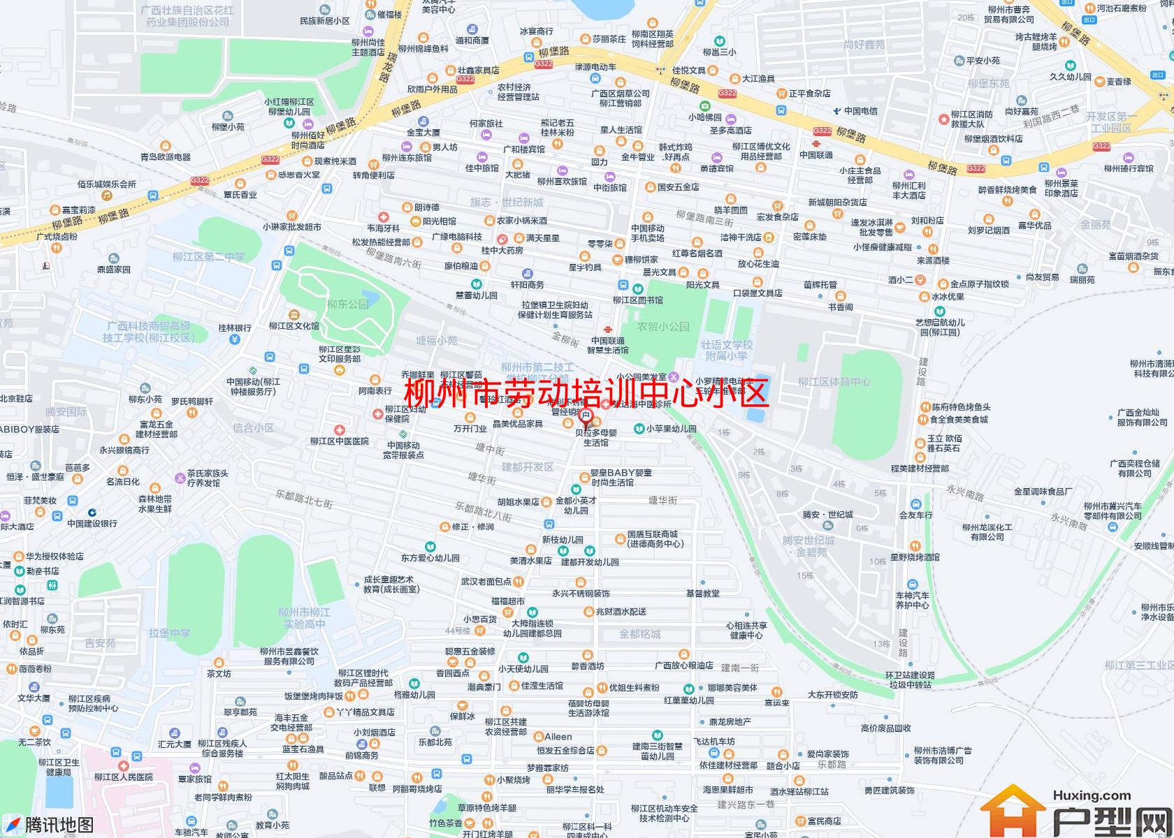 劳动培训中心小区小区 - 户型网