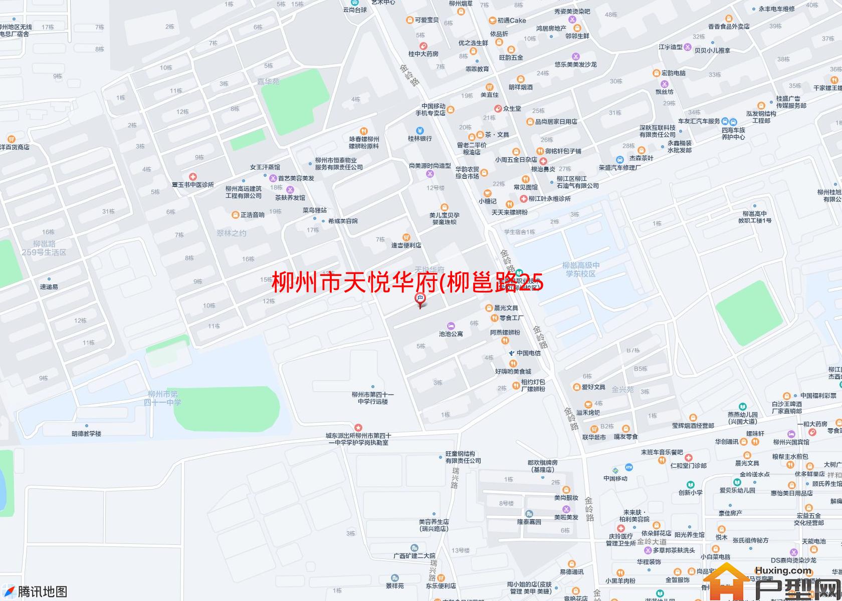 天悦华府(柳邕路259号)小区 - 户型网