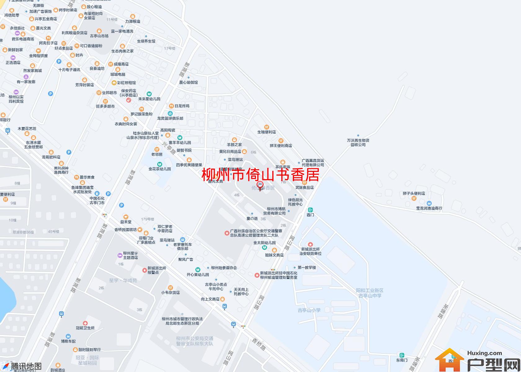 倚山书香居小区 - 户型网