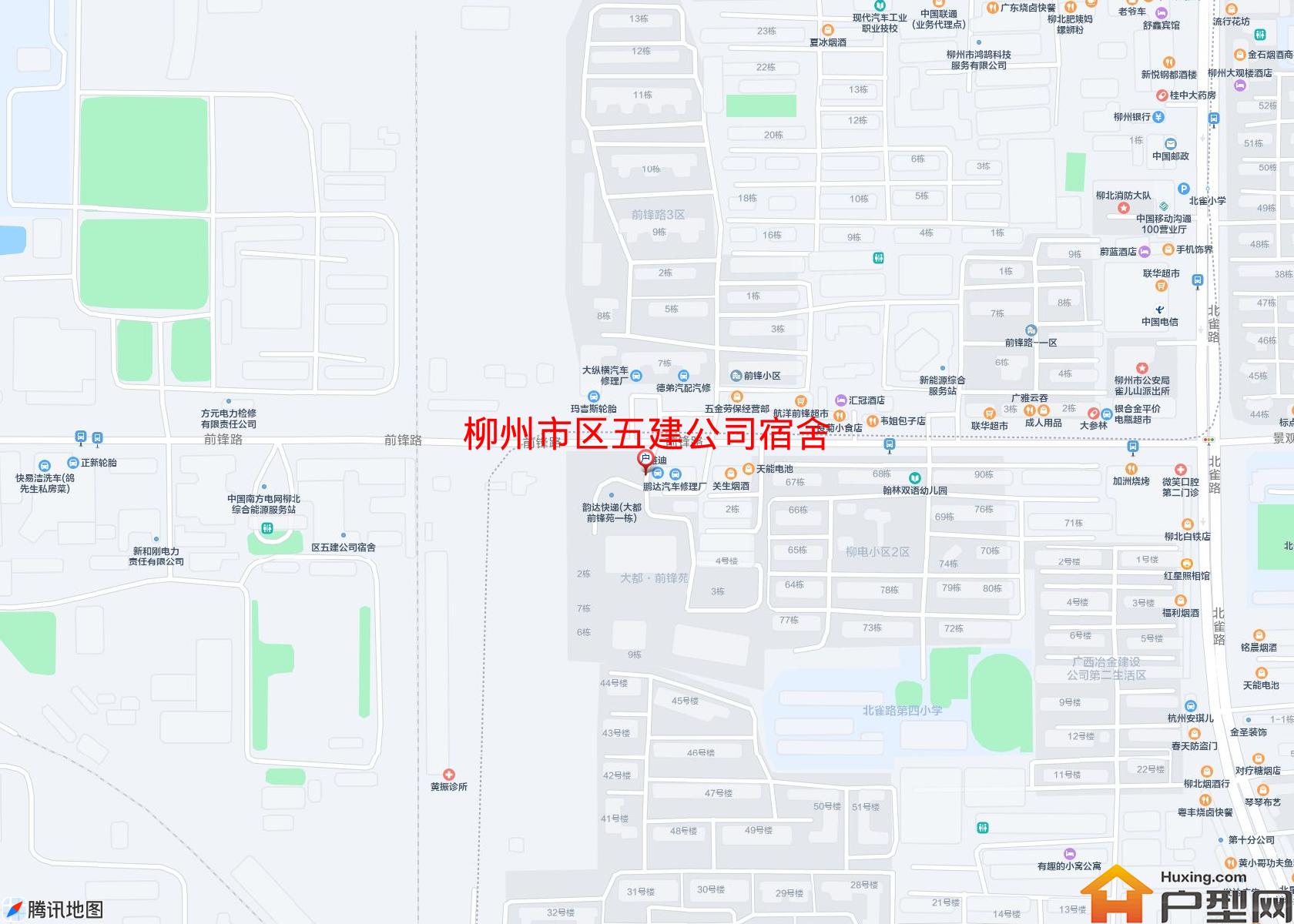 区五建公司宿舍小区 - 户型网