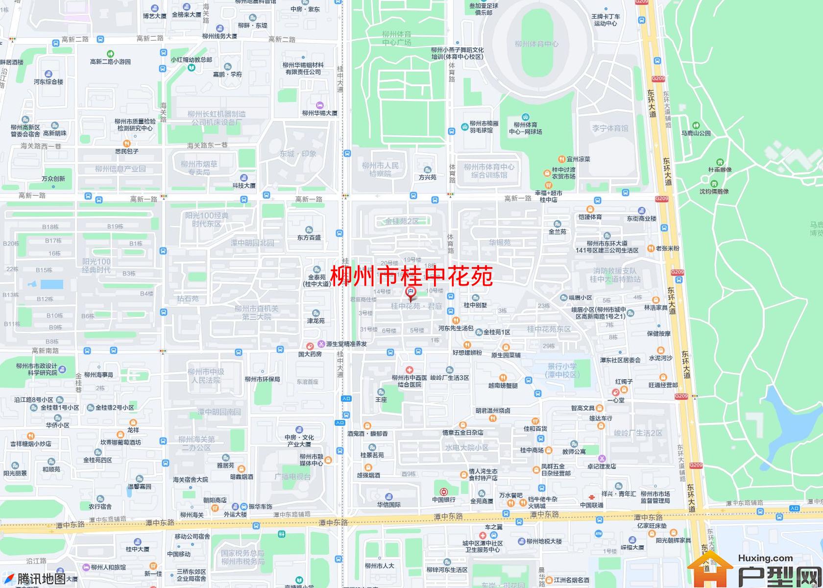 桂中花苑小区 - 户型网