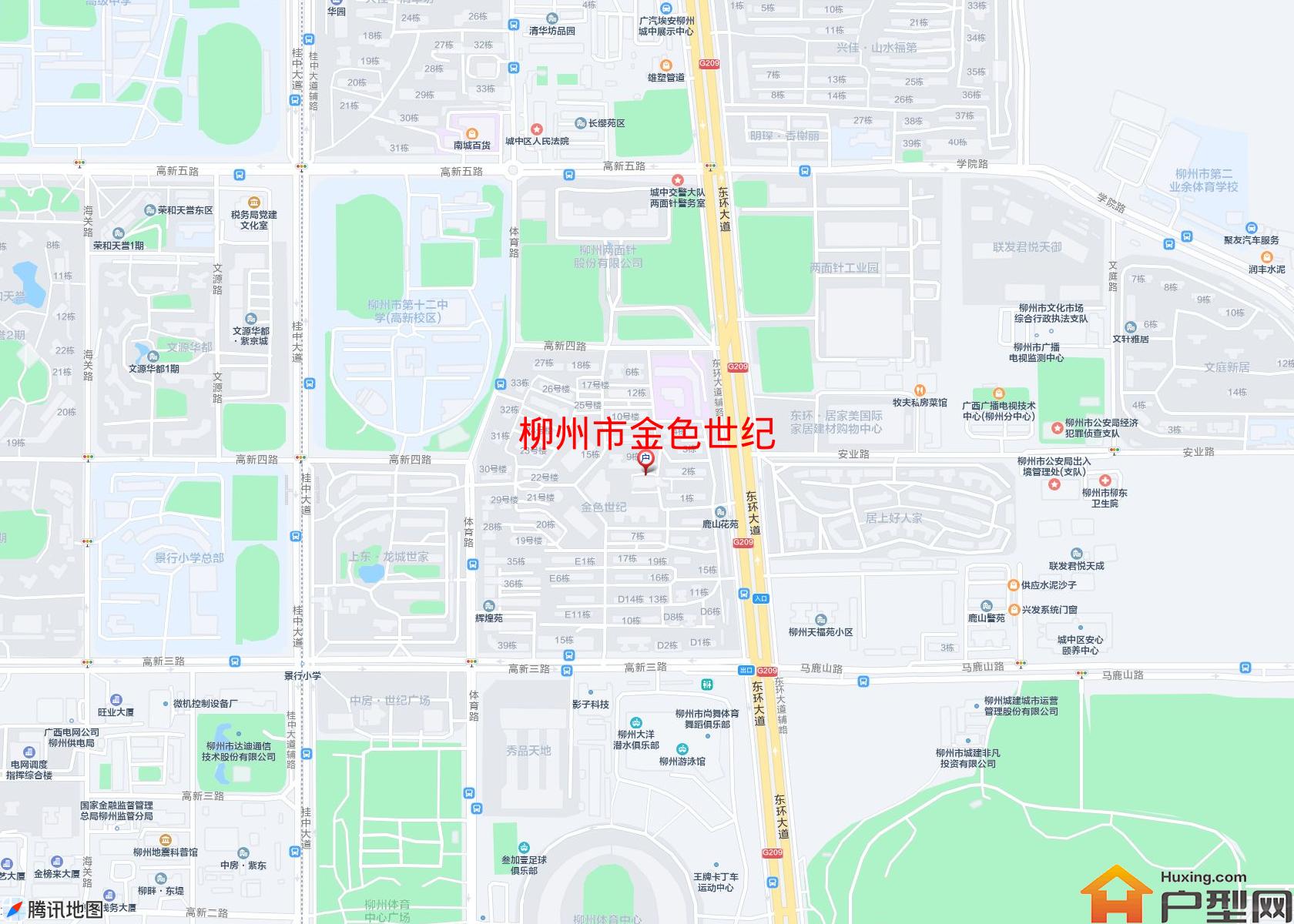 金色世纪小区 - 户型网