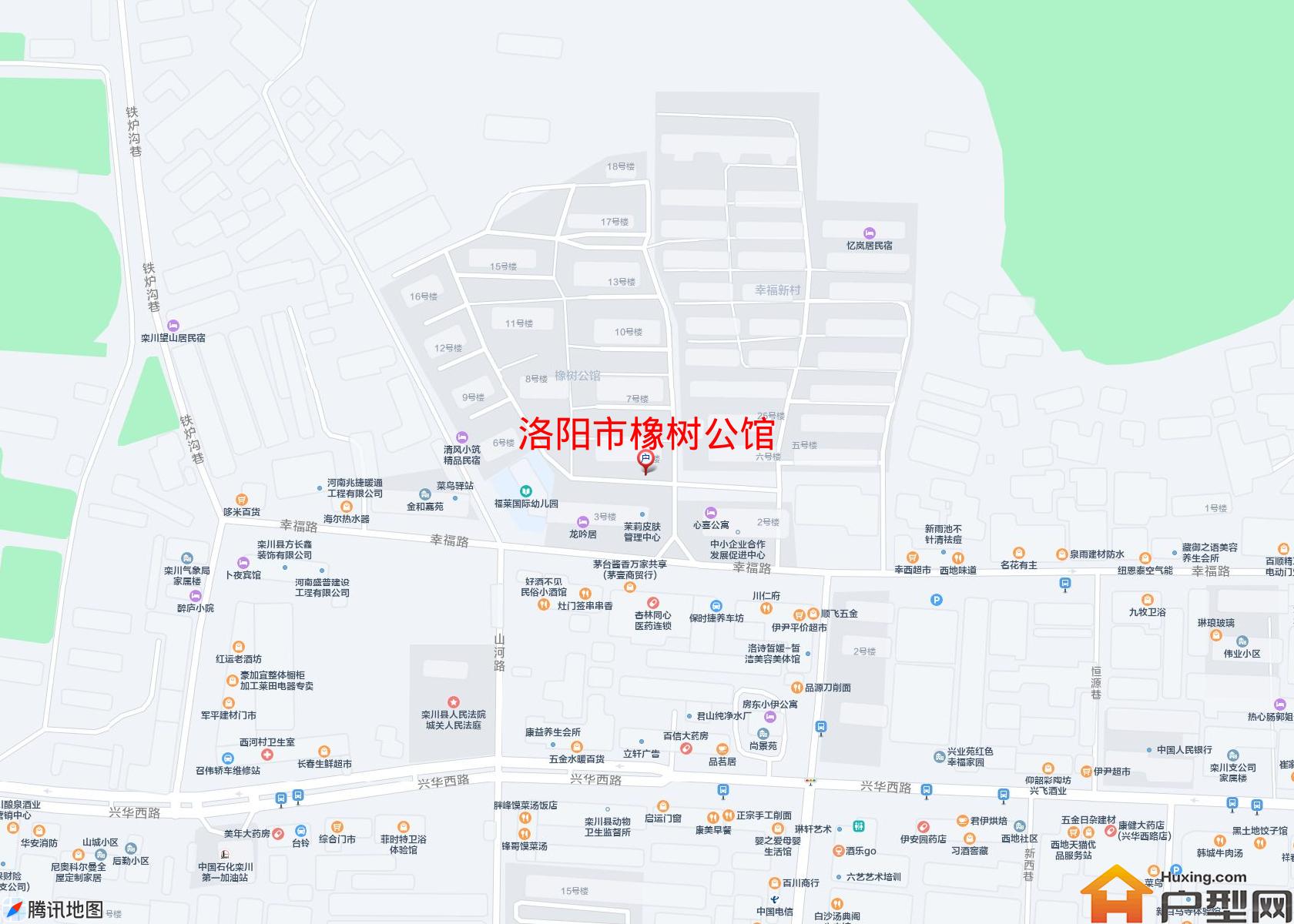 橡树公馆小区 - 户型网