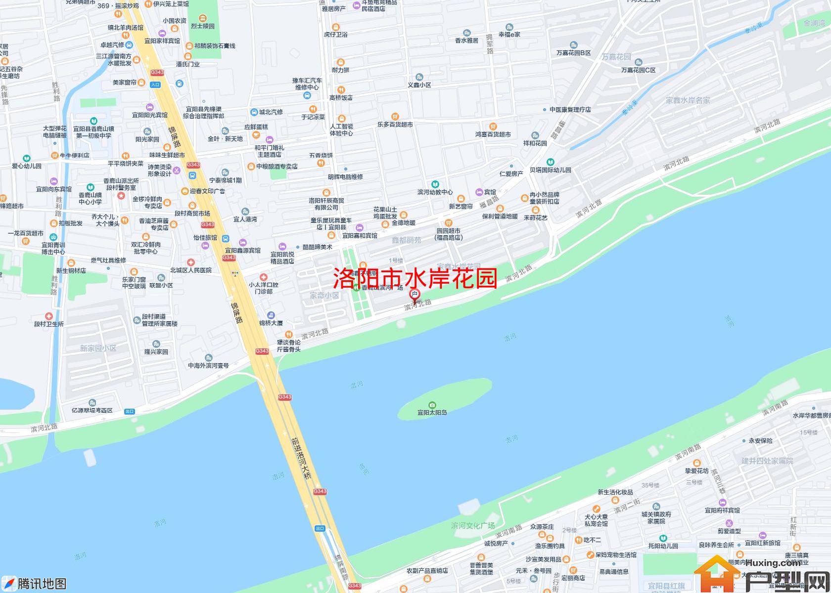 水岸花园小区 - 户型网