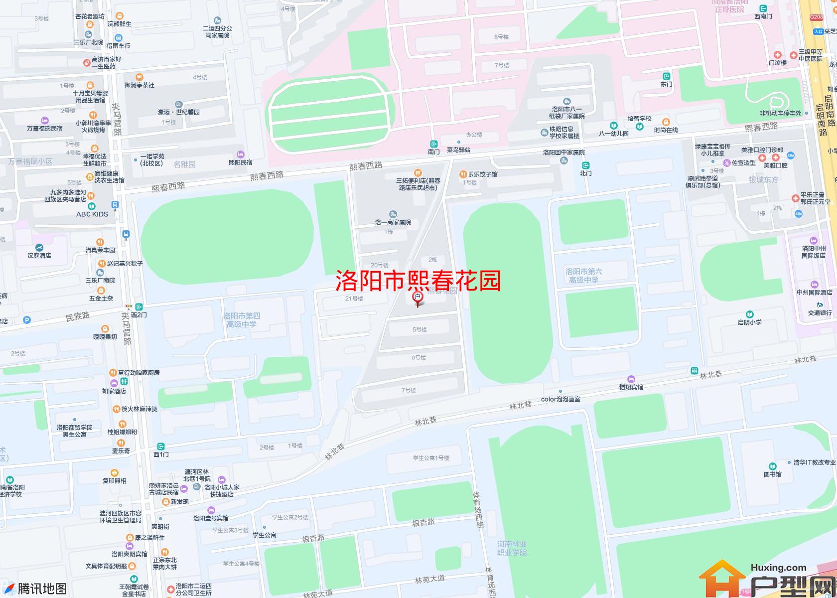 熙春花园小区 - 户型网