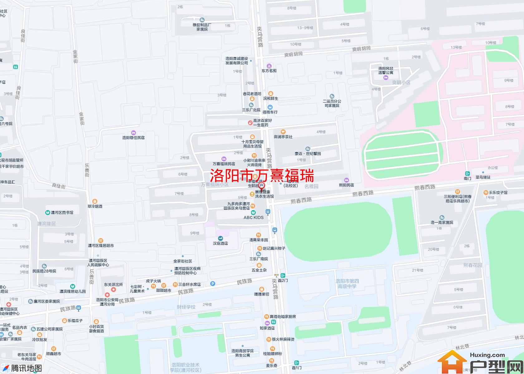 万熹福瑞小区 - 户型网