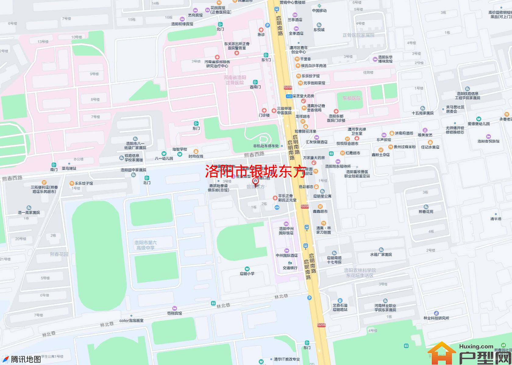 银城东方小区 - 户型网
