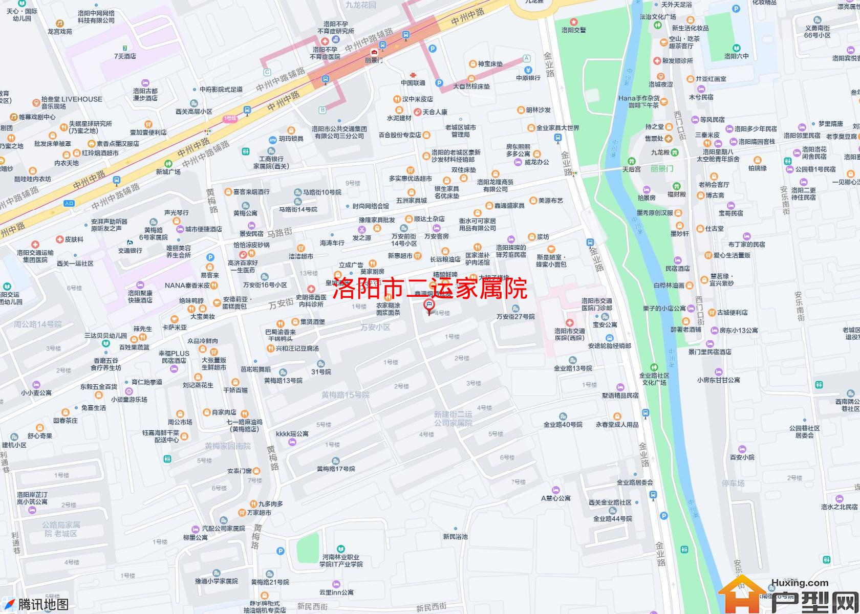 二运家属院小区 - 户型网