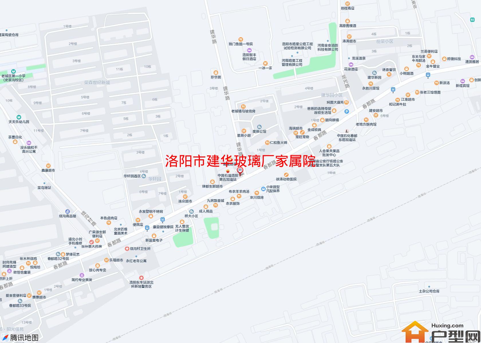 建华玻璃厂家属院小区 - 户型网