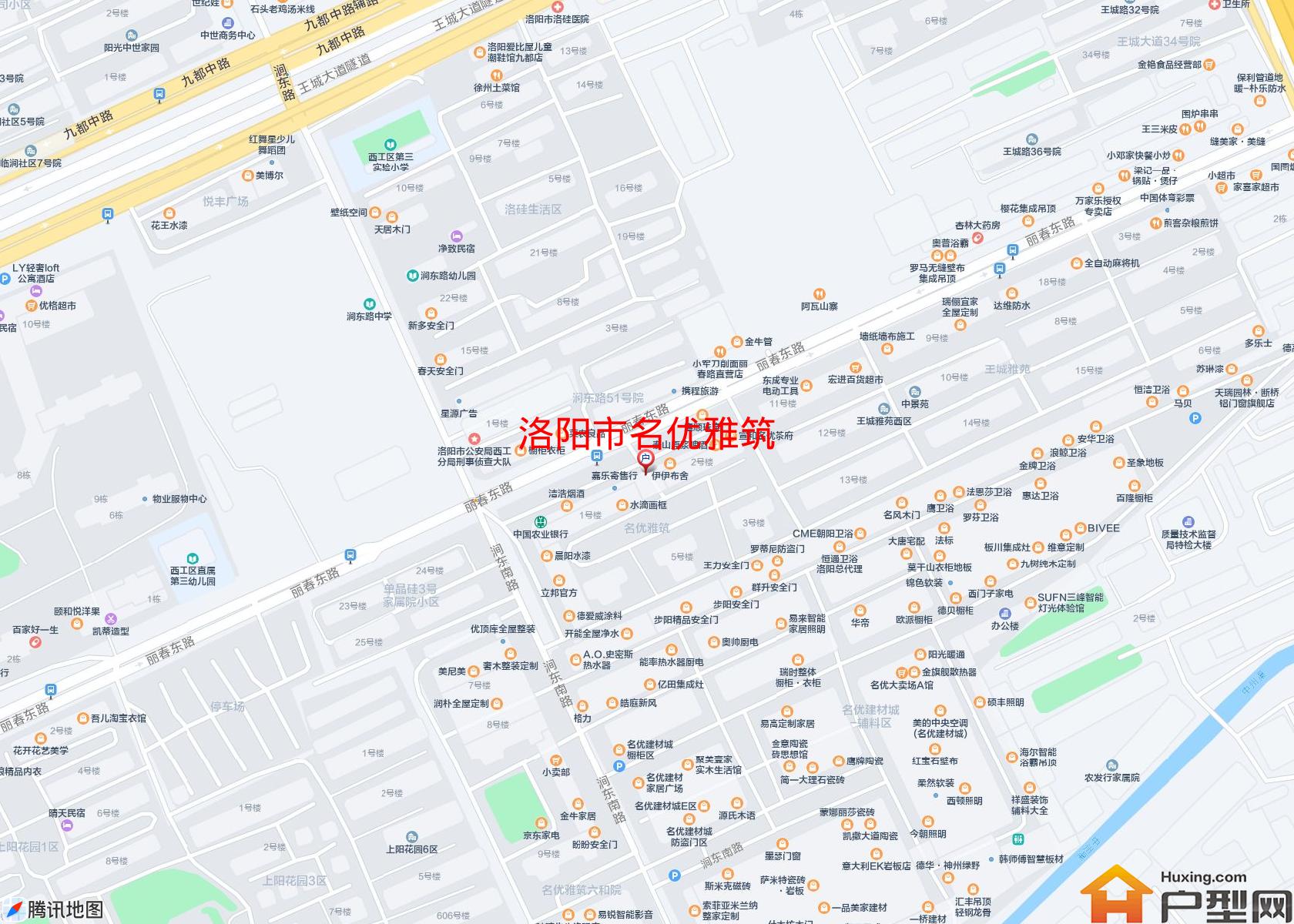 名优雅筑小区 - 户型网