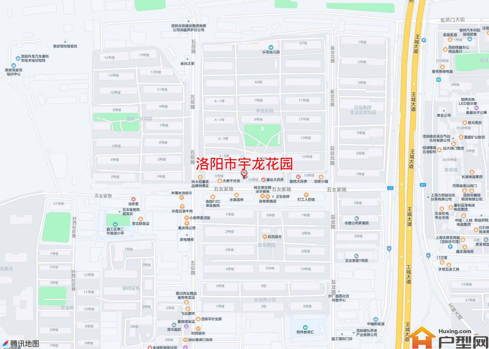 宇龙花园小区 - 户型网