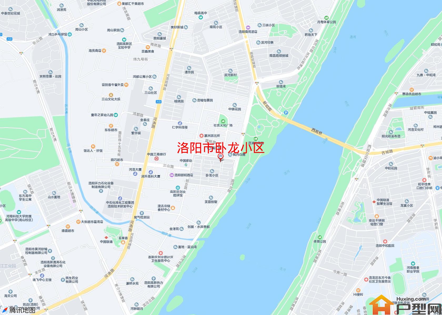卧龙小区小区 - 户型网
