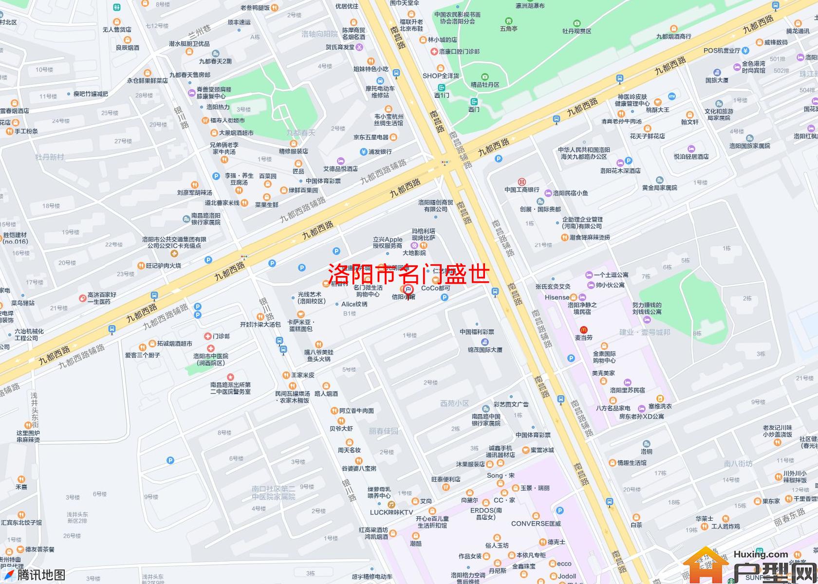 名门盛世小区 - 户型网
