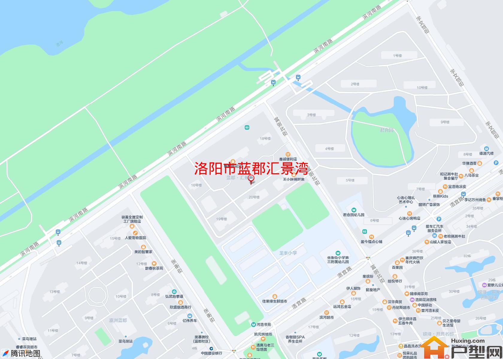 蓝郡汇景湾小区 - 户型网