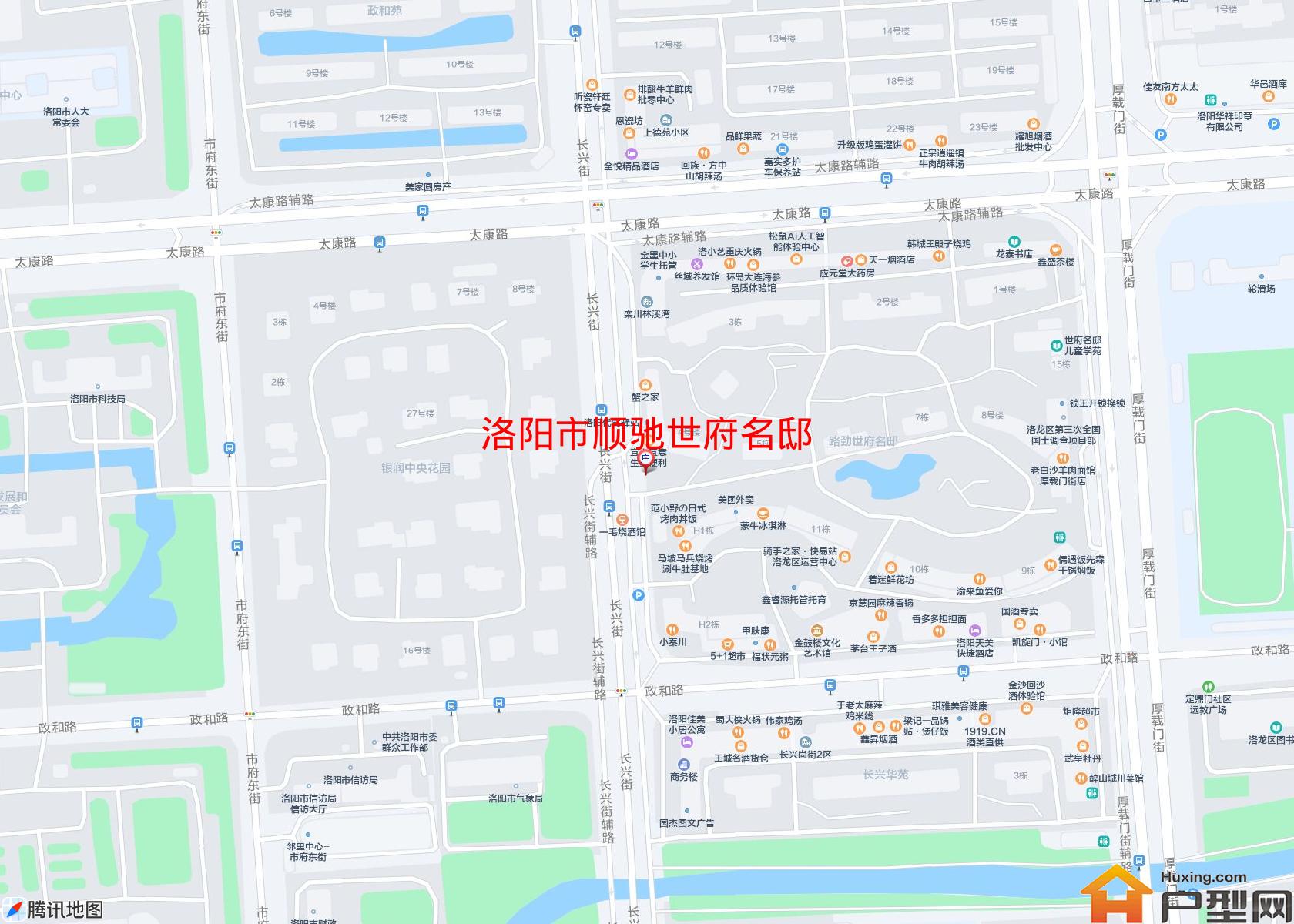 顺驰世府名邸小区 - 户型网