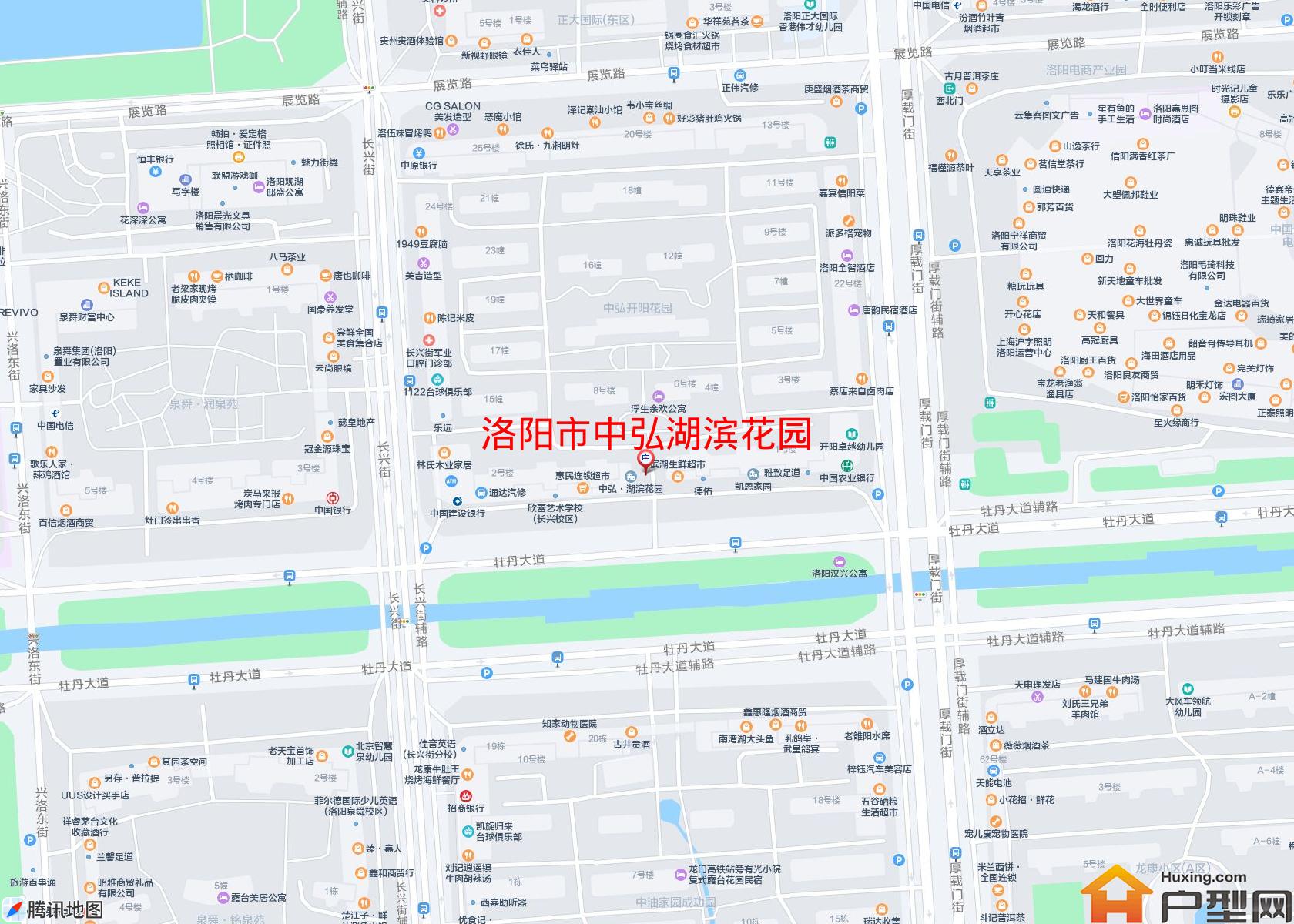 中弘湖滨花园小区 - 户型网