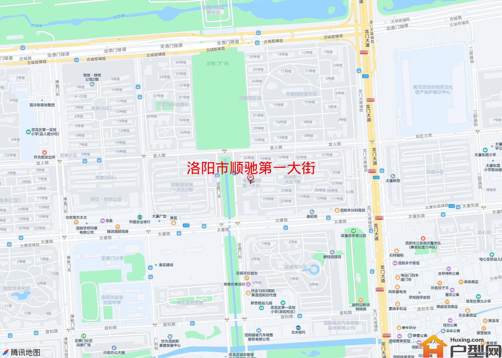 顺驰第一大街小区 - 户型网