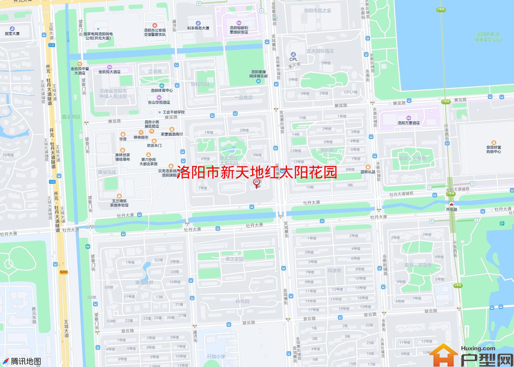 新天地红太阳花园小区 - 户型网