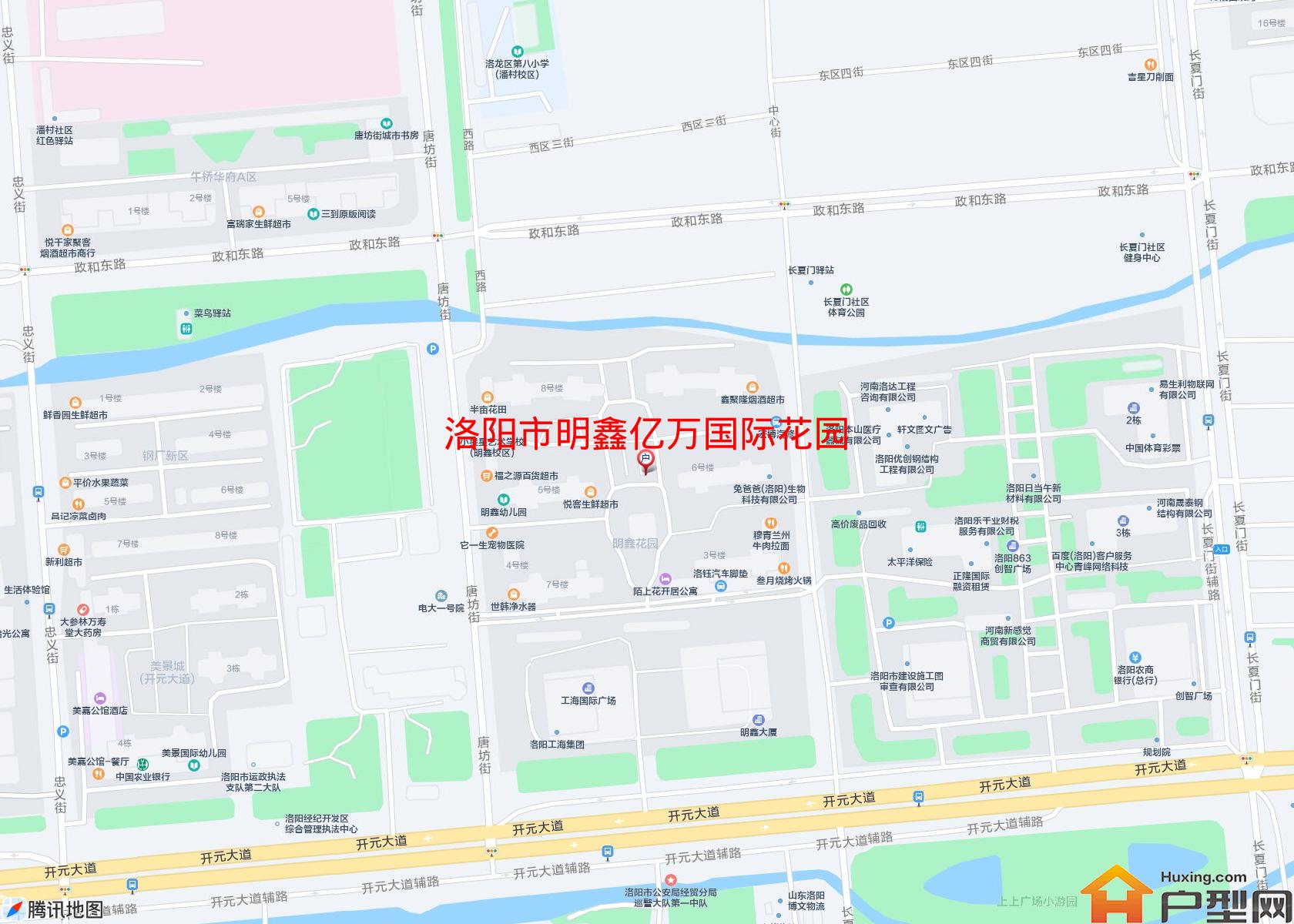 明鑫亿万国际花园小区 - 户型网