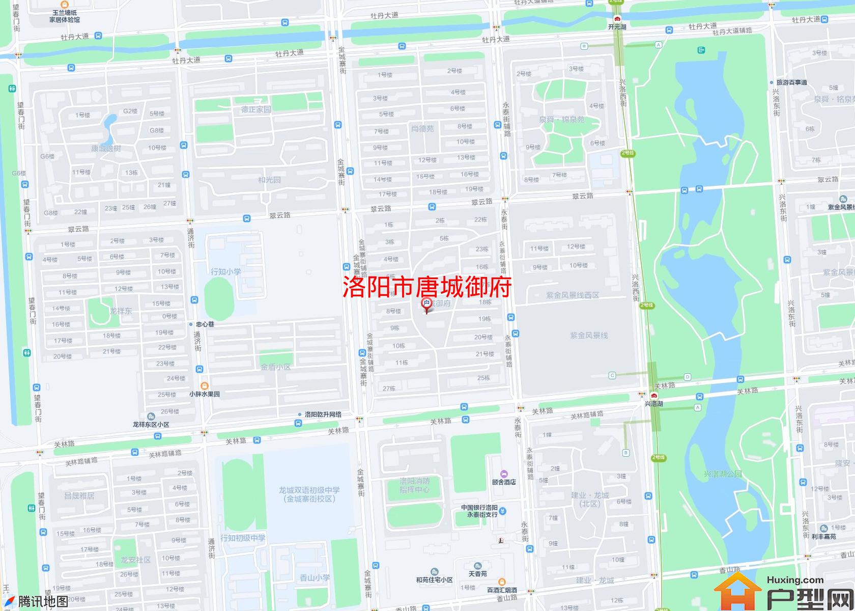 唐城御府小区 - 户型网