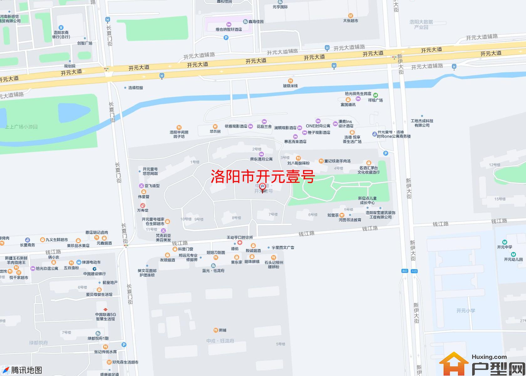开元壹号小区 - 户型网