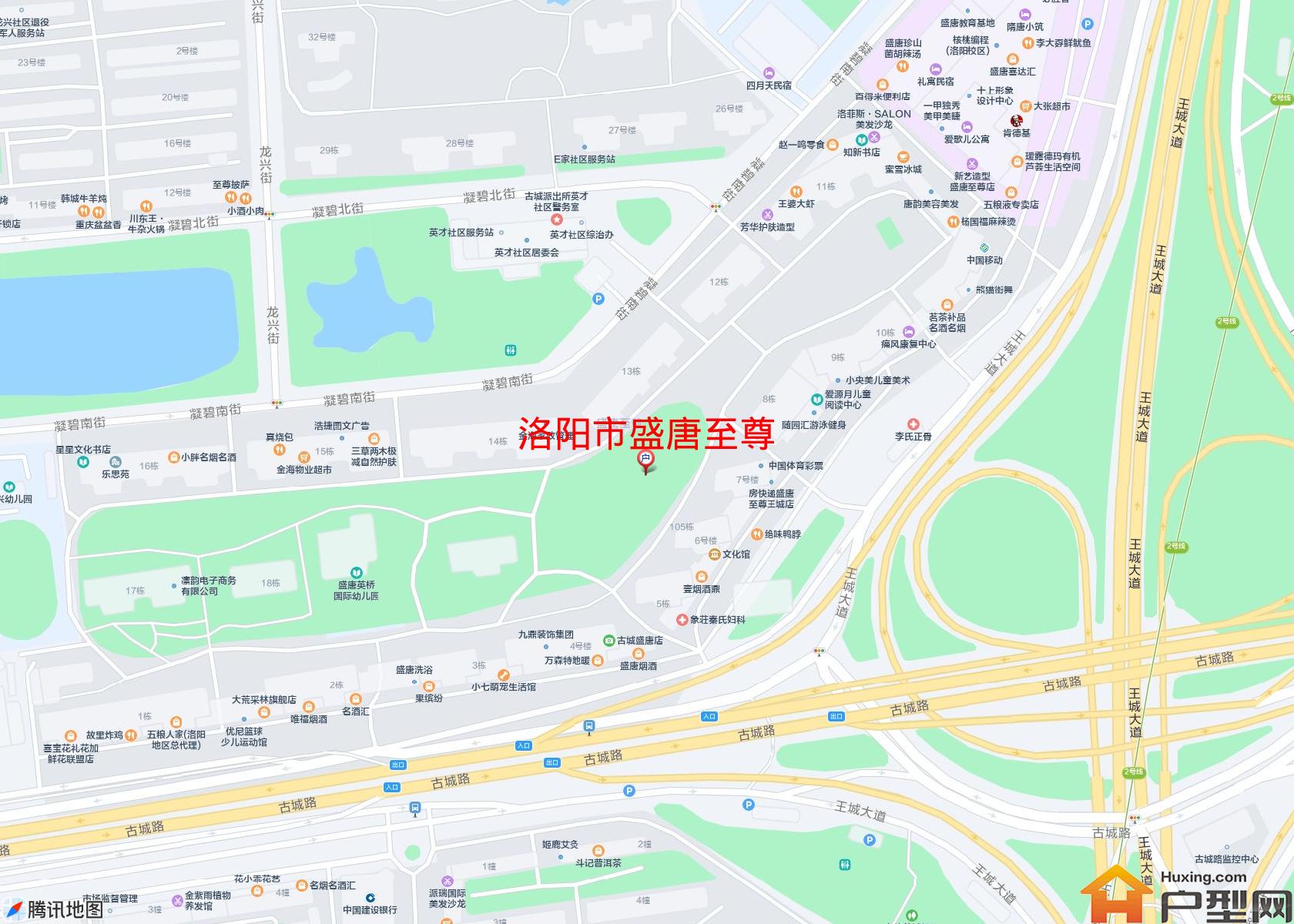 盛唐至尊小区 - 户型网