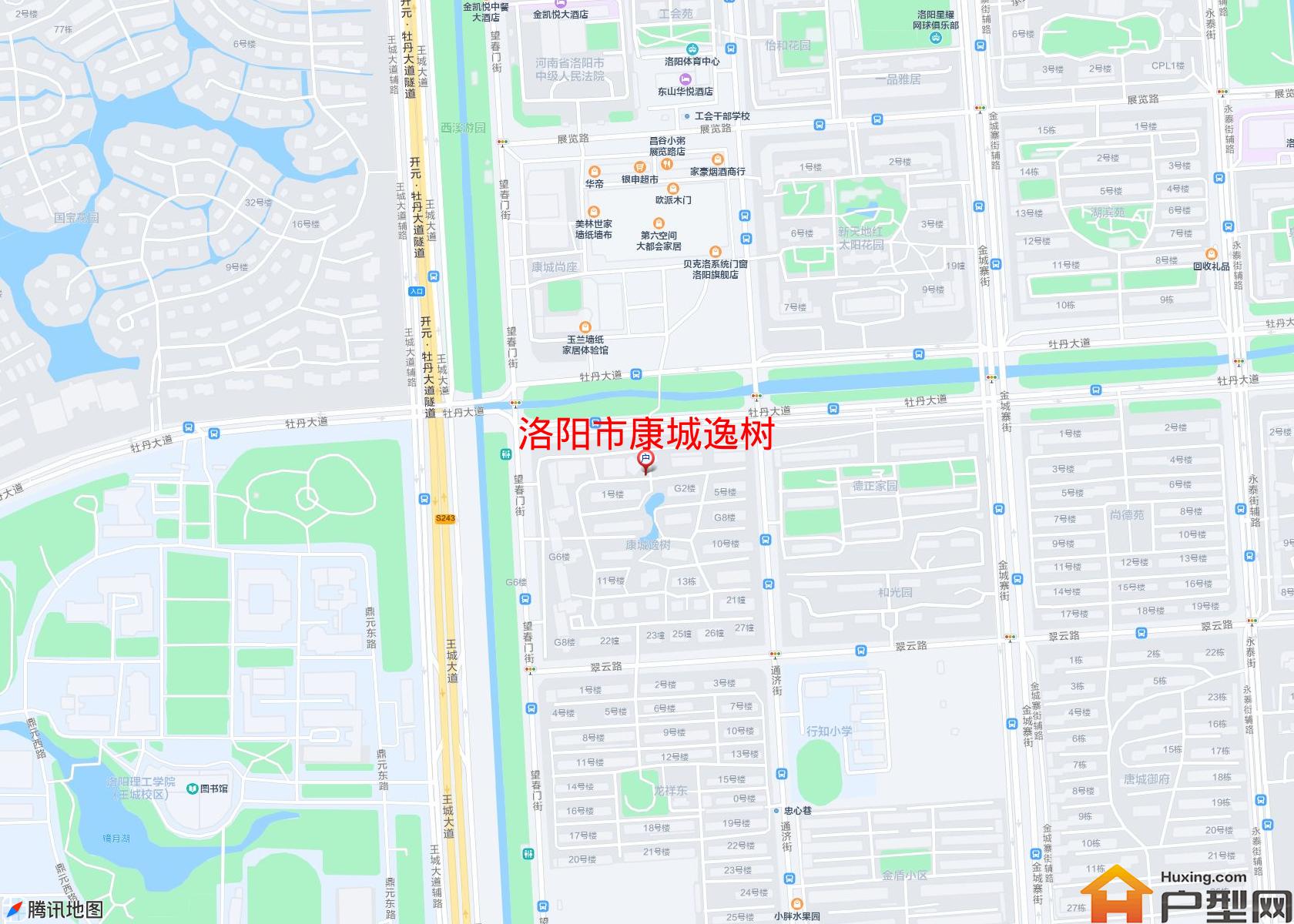 康城逸树小区 - 户型网
