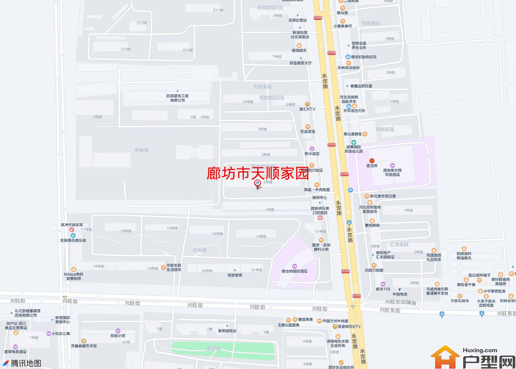天顺家园小区 - 户型网