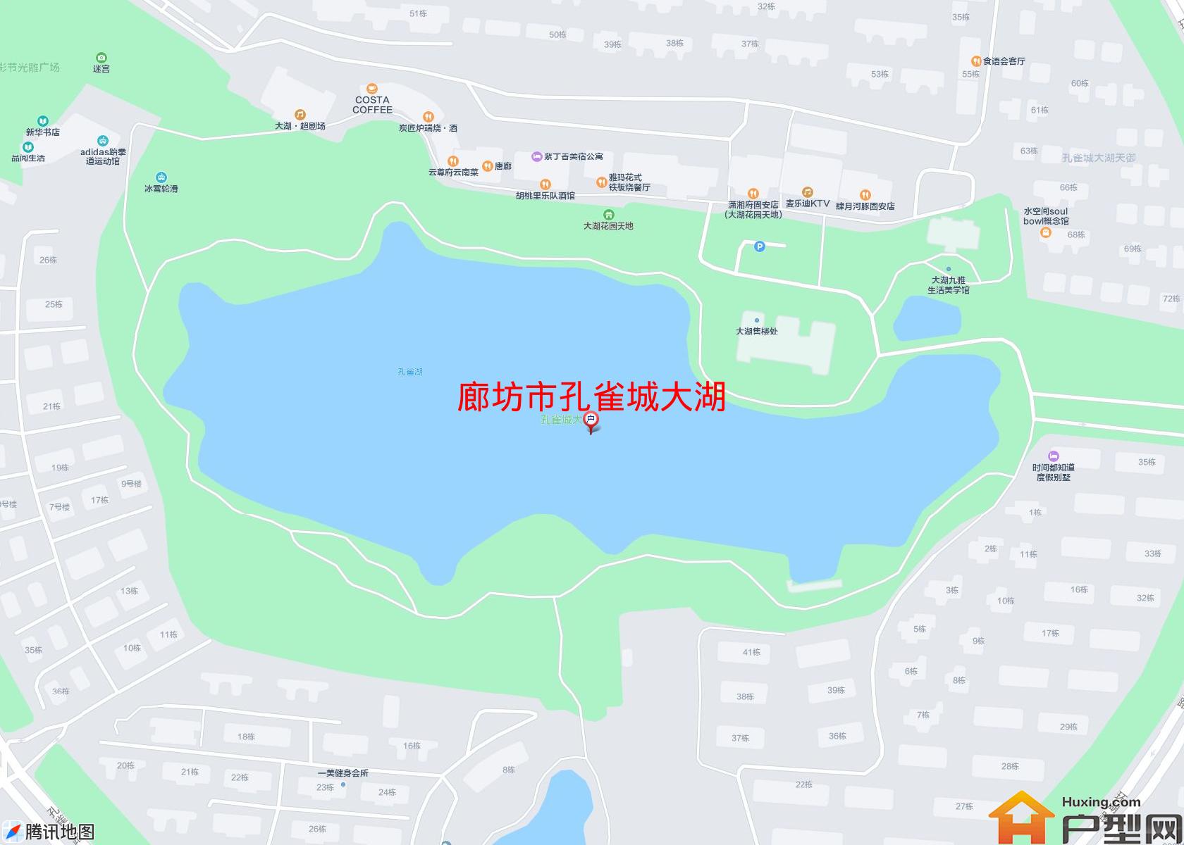 孔雀城大湖小区 - 户型网