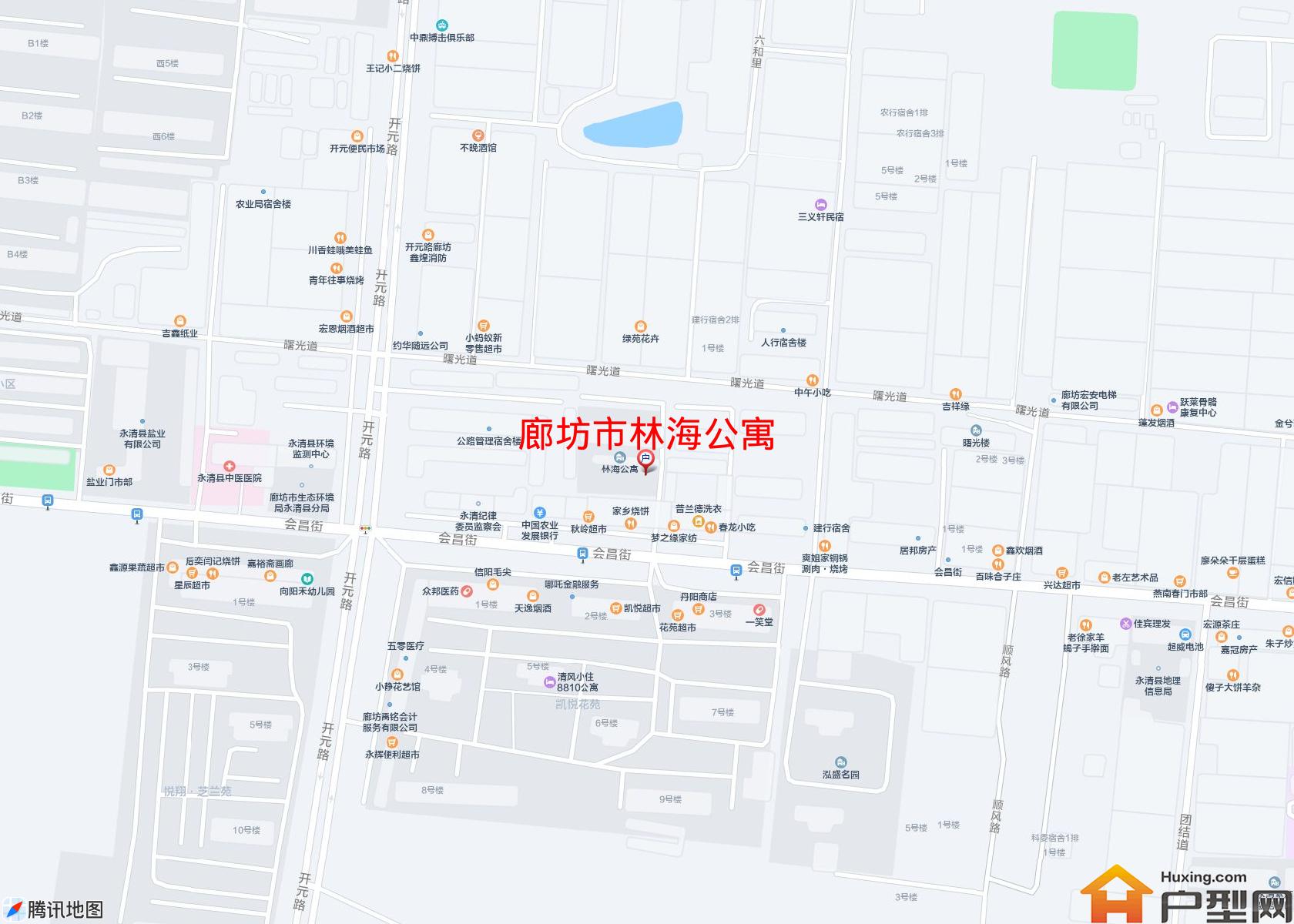 林海公寓小区 - 户型网