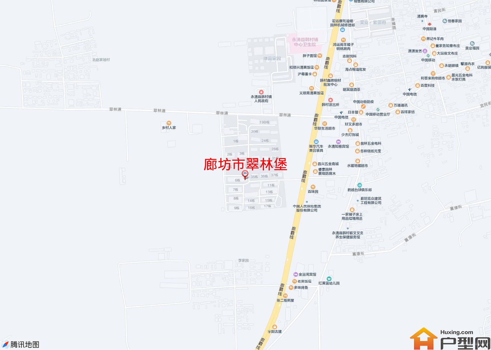 翠林堡小区 - 户型网