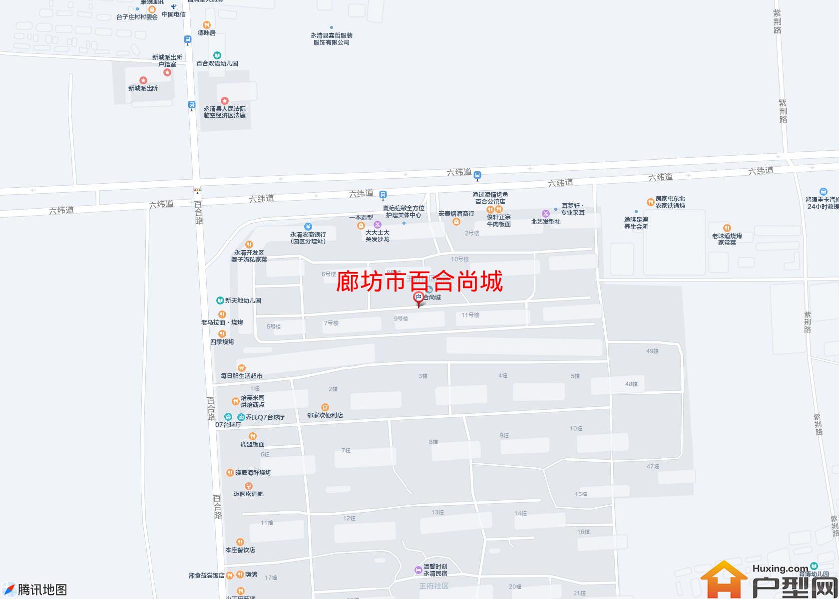 百合尚城小区 - 户型网