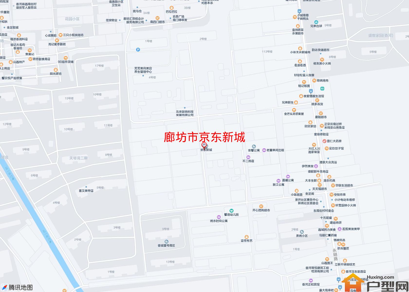 京东新城小区 - 户型网