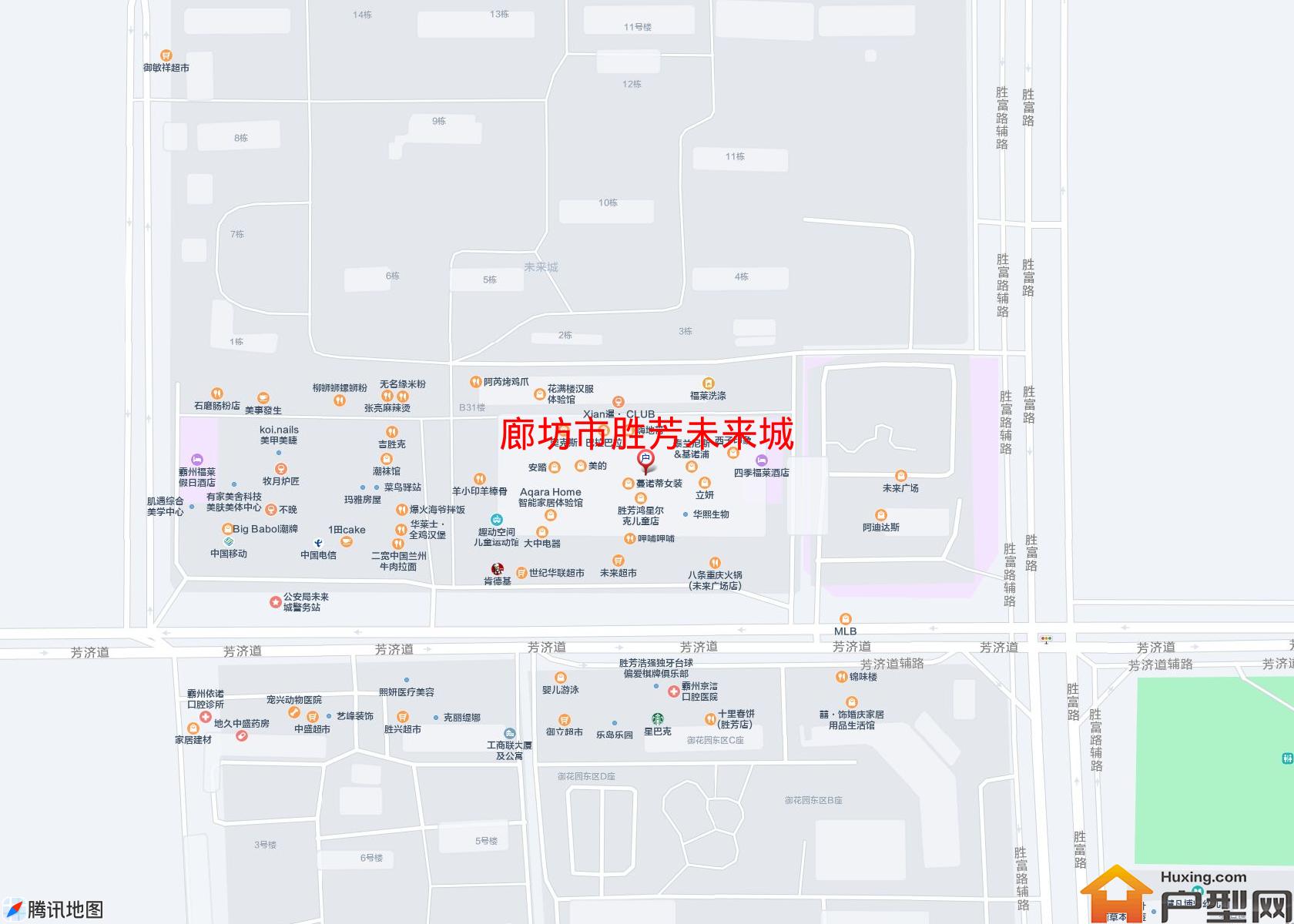 胜芳未来城小区 - 户型网
