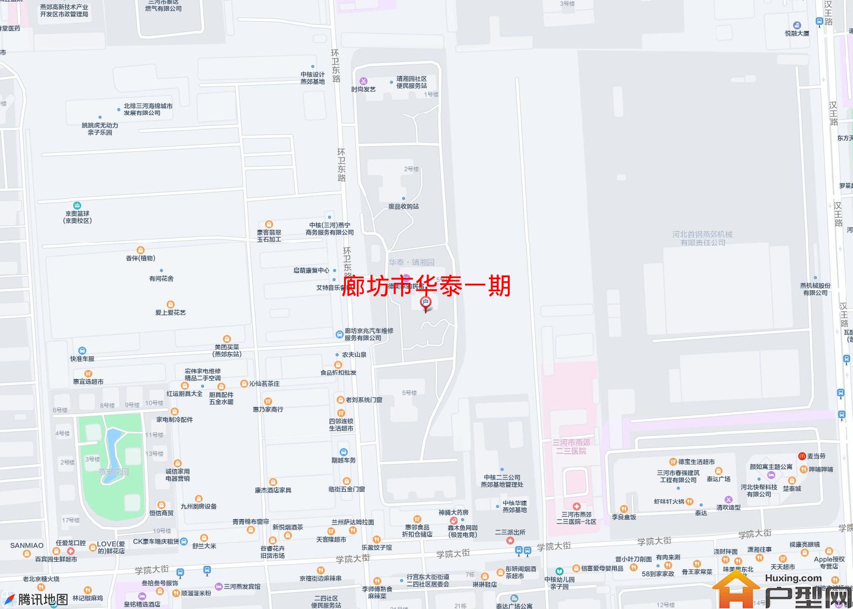华泰一期小区 - 户型网