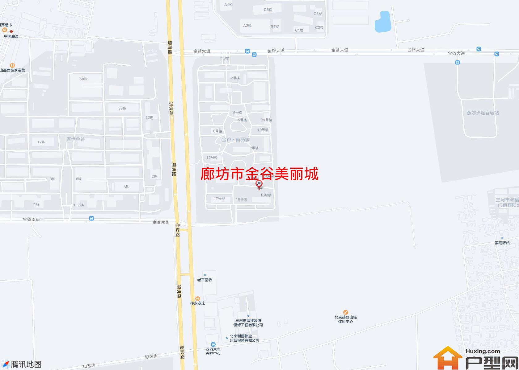 金谷美丽城小区 - 户型网