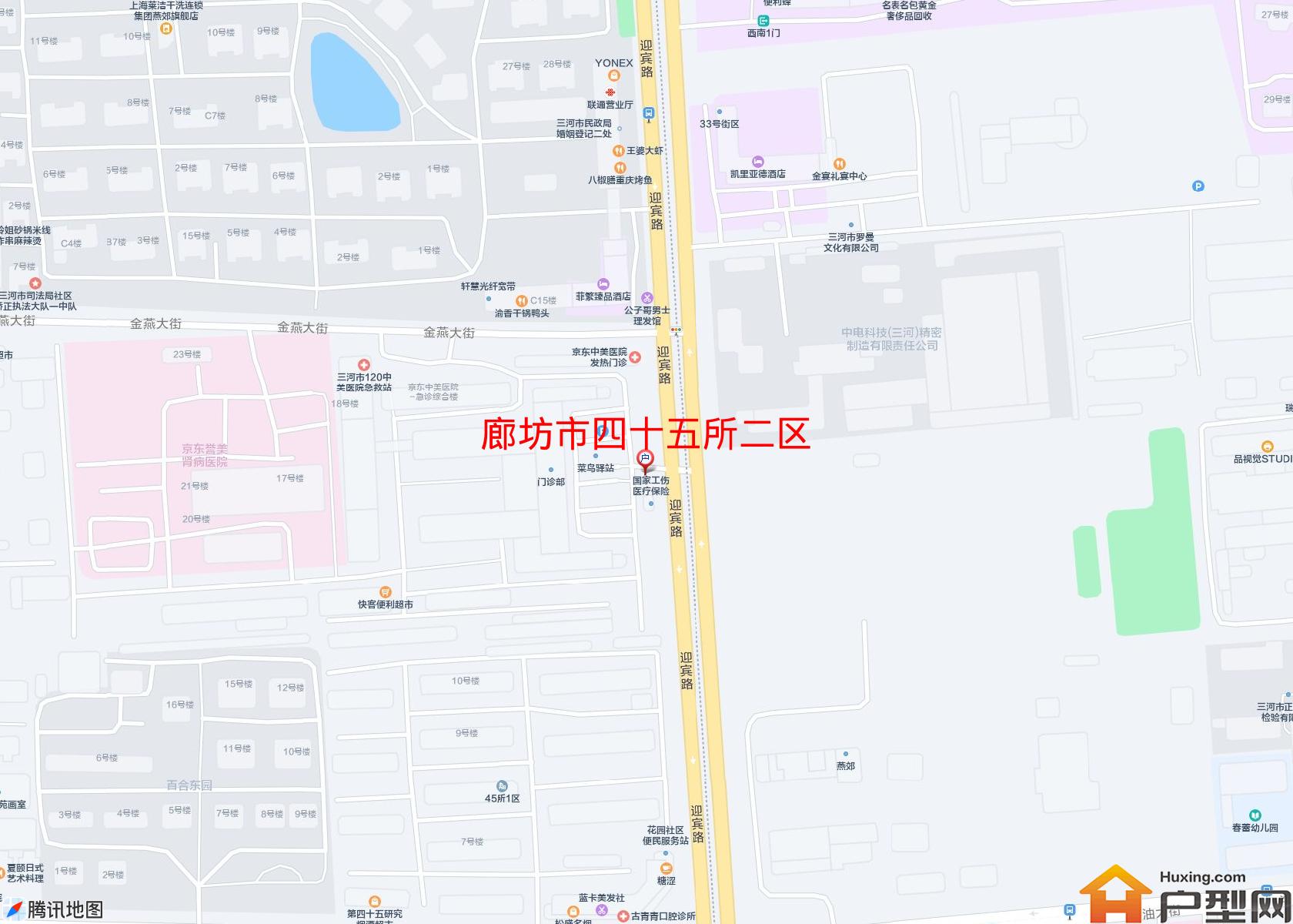 四十五所二区小区 - 户型网