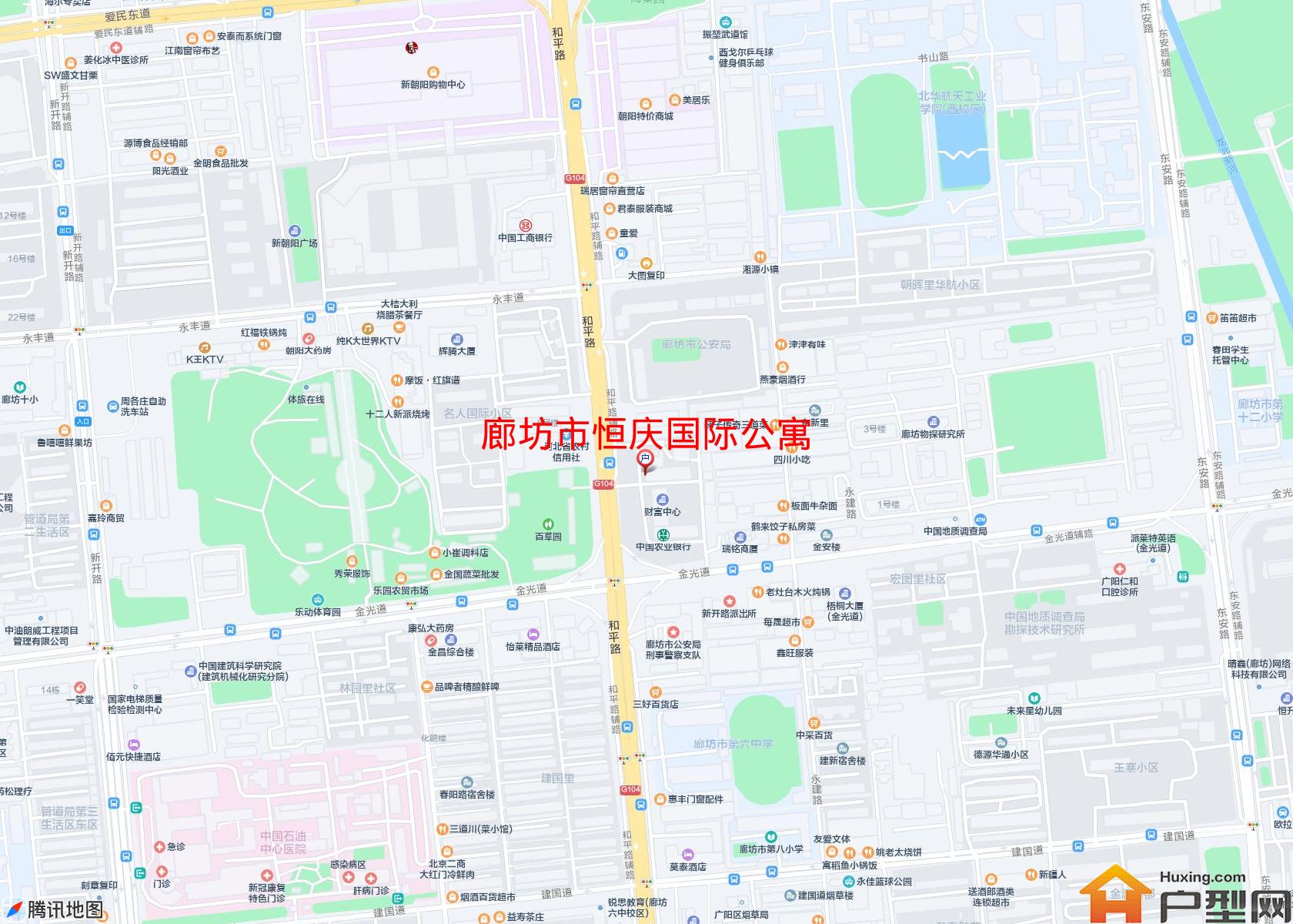 恒庆国际公寓小区 - 户型网