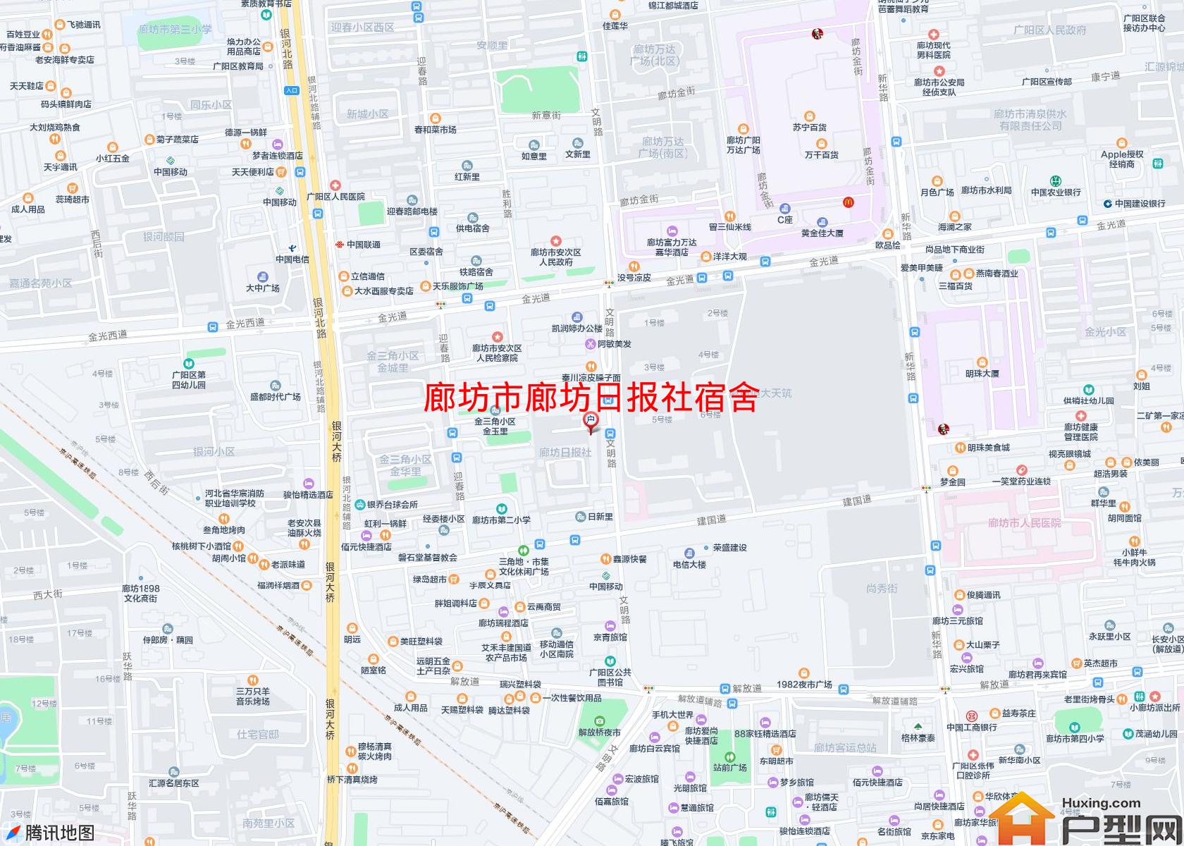 廊坊日报社宿舍小区 - 户型网