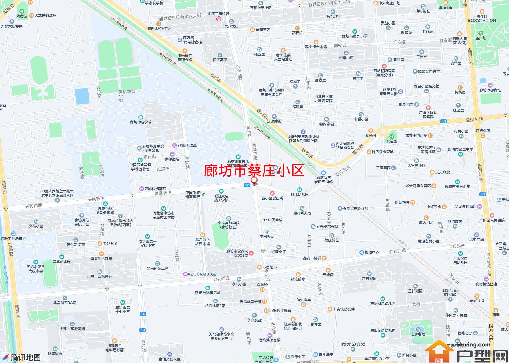 蔡庄小区小区 - 户型网