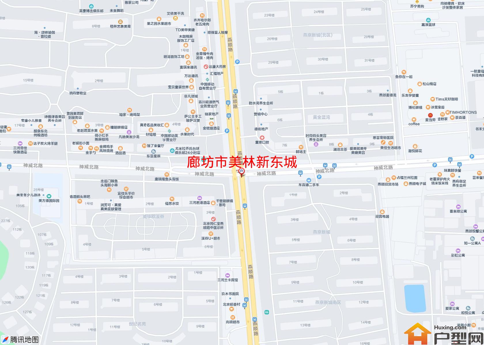 美林新东城小区 - 户型网