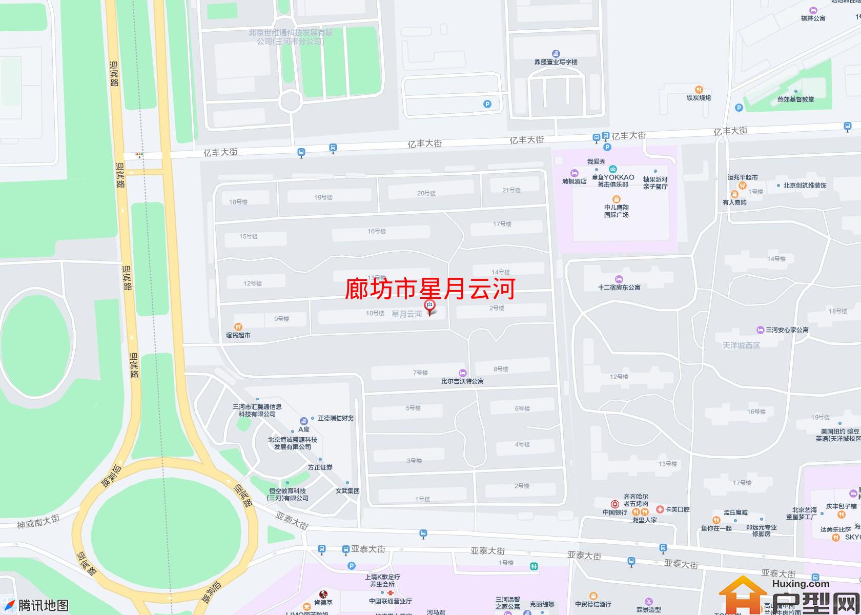 星月云河小区 - 户型网