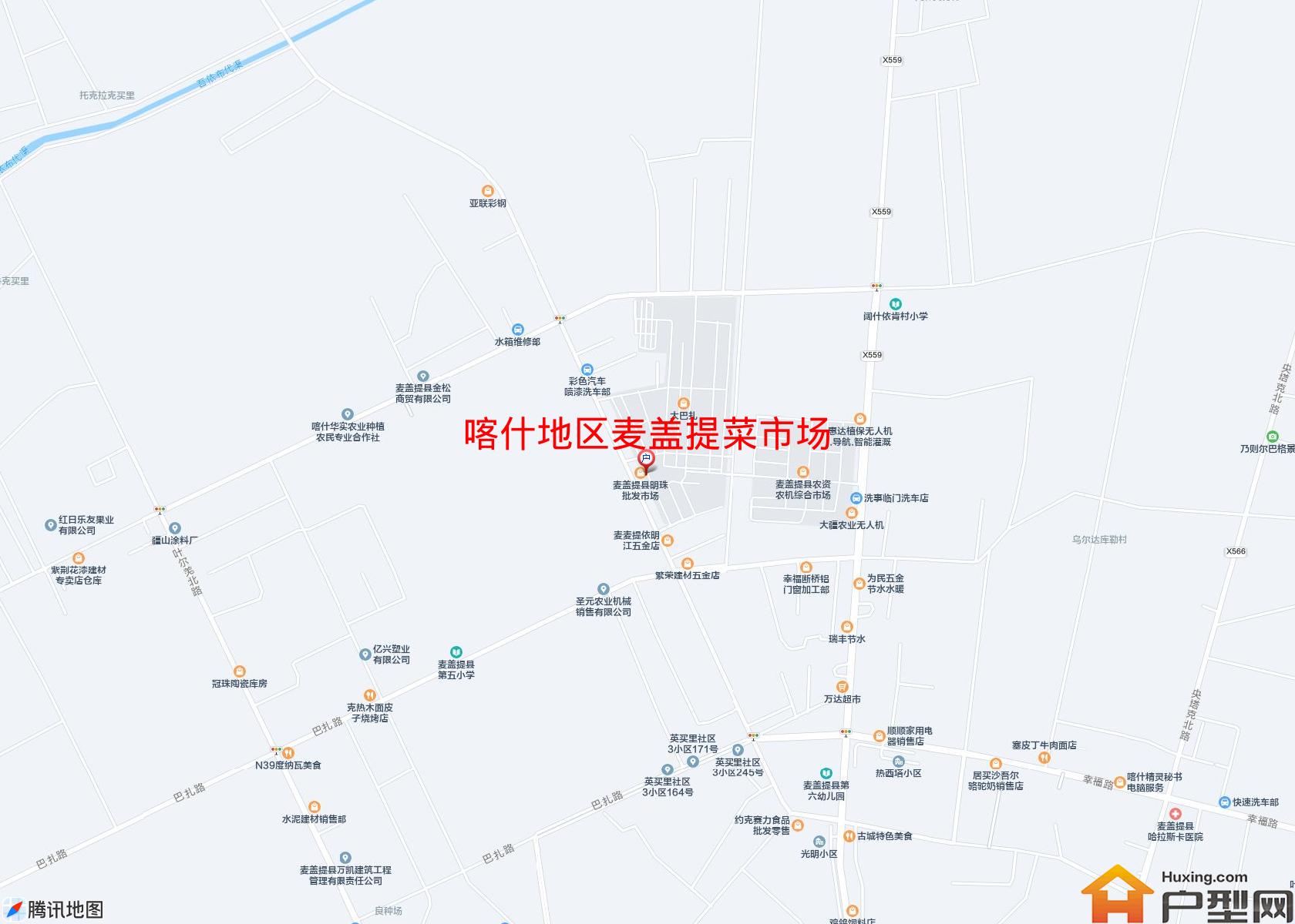 麦盖提菜市场小区 - 户型网