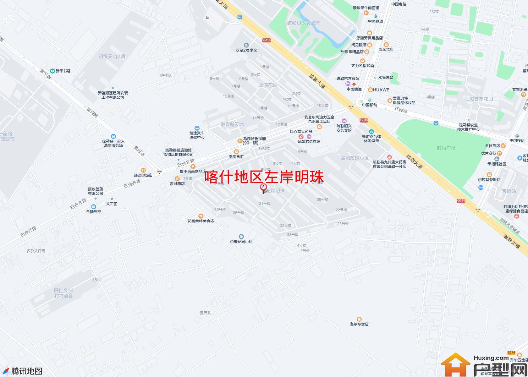 左岸明珠小区 - 户型网