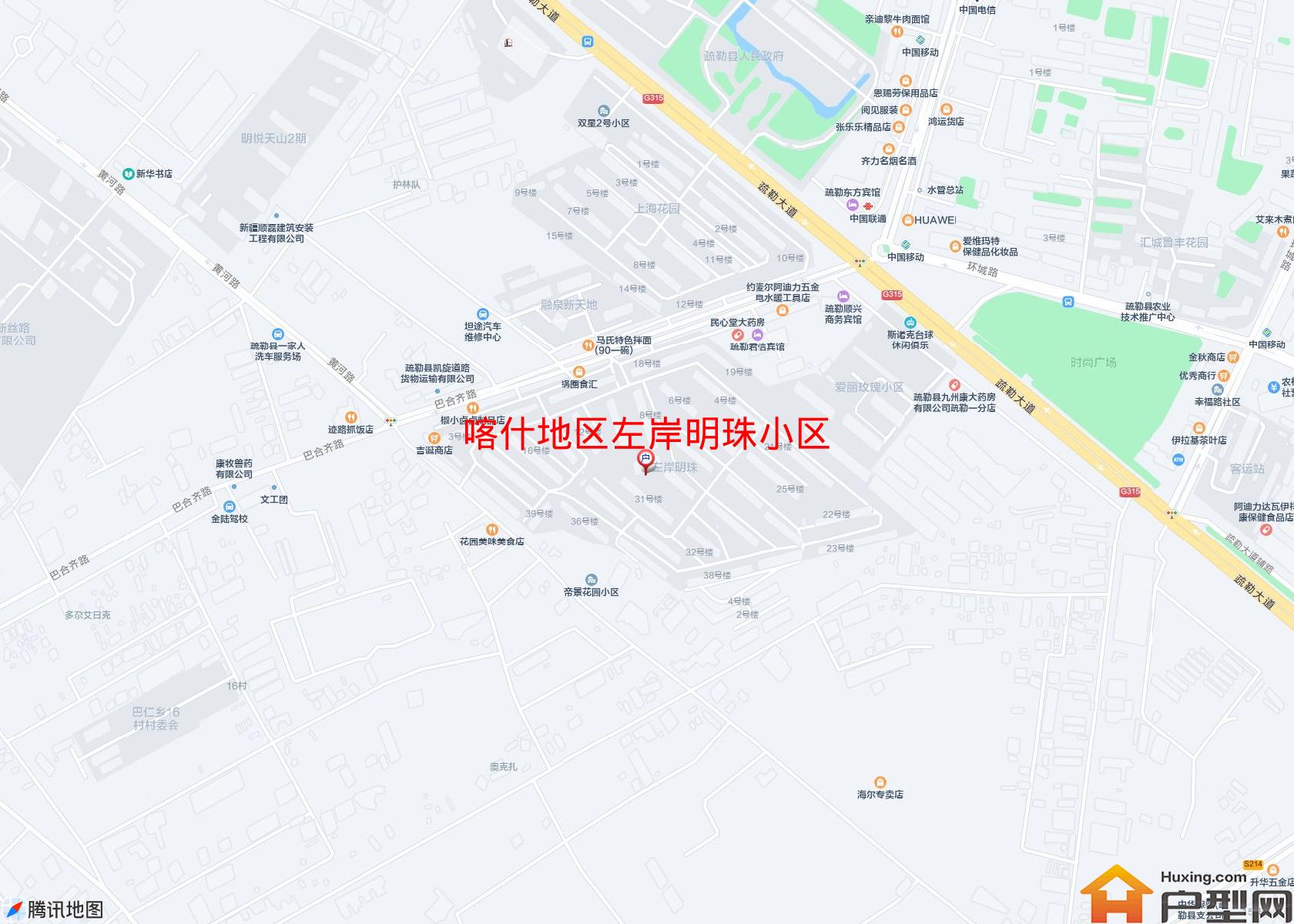 左岸明珠小区小区 - 户型网