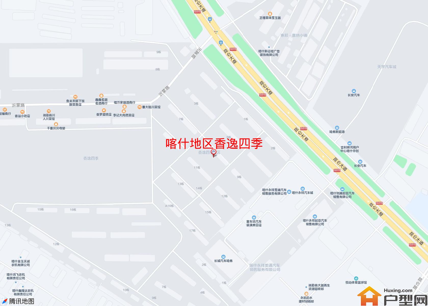 香逸四季小区 - 户型网