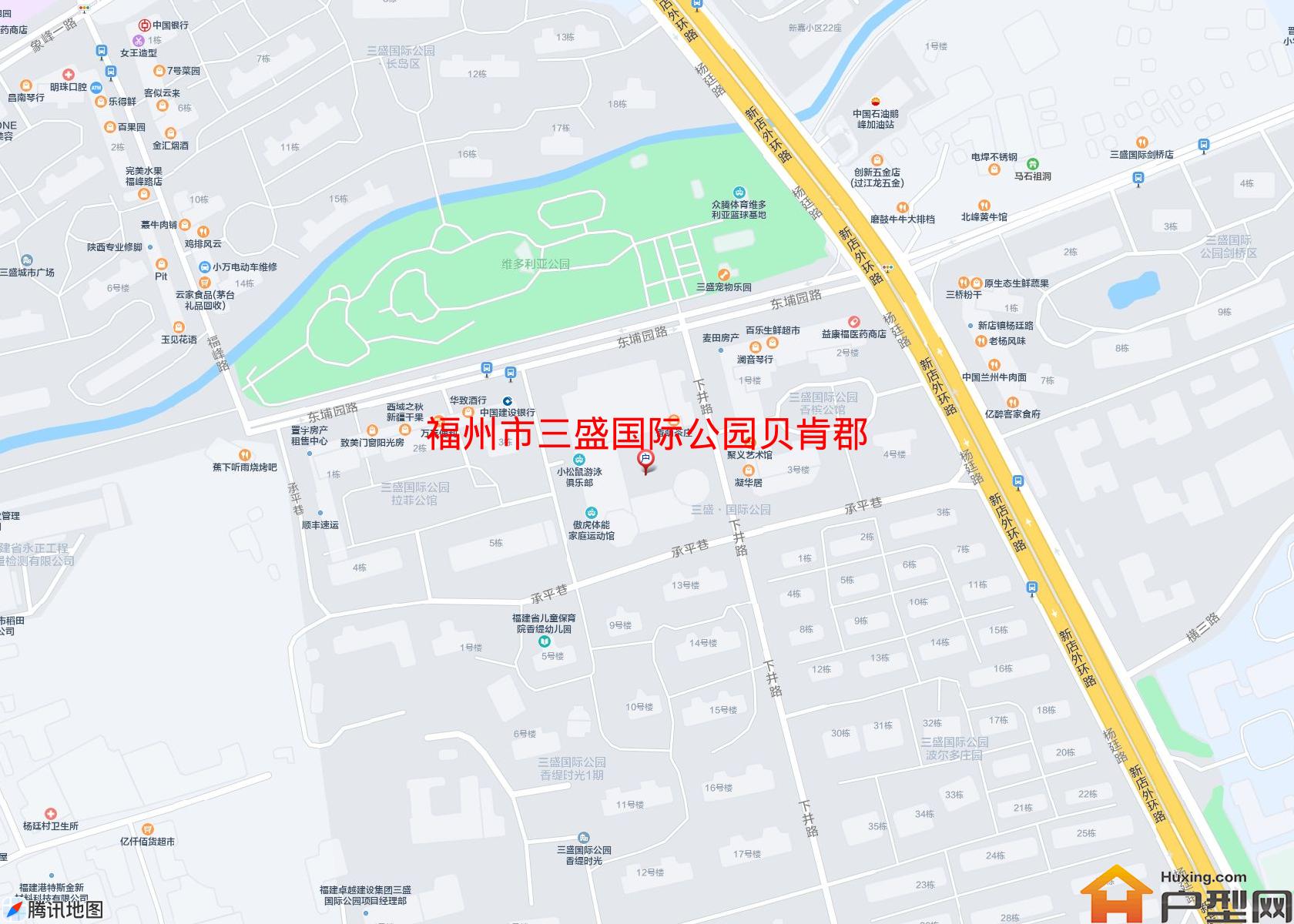 三盛国际公园贝肯郡小区 - 户型网