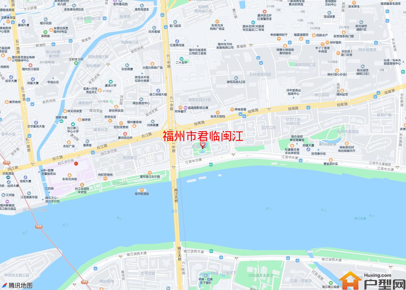 君临闽江小区 - 户型网 君临闽江小区 - 户型网