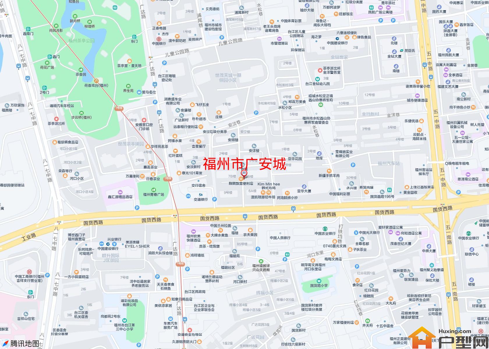 广安城小区 - 户型网